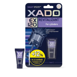XADO PRIEDAS EX120 cilindrams-atstatomajam remontui ir apsaugai  - tubelė 9 ml ( 10338 )