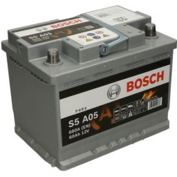 S5A05 Akumuliatorius Bosch AGM 60 AH 680 A ( skaityti prekės aprašymą )