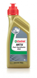 CASTROL 80W MTX PART SYNTHETIC 1L
