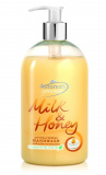 ASTONISH Antibakterinis skystas muilas Milk & Honey 500ml