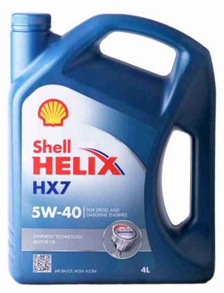 variklio-alyva-shell-5w40-helix-hx7-4l
