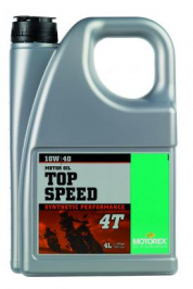 MOTOREX TOP SPEED 4T 10W40 4L 304673 SYNTHETIC PERFORMANCE