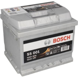 S5001 Akumuliatorius Bosch 52 AH 520 A ( skaityti prekės aprašymą )