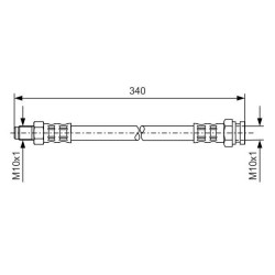 Stabdžių žarnelė BOSCH 1 987 476 121