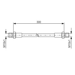 Stabdžių žarnelė BOSCH 1 987 476 286
