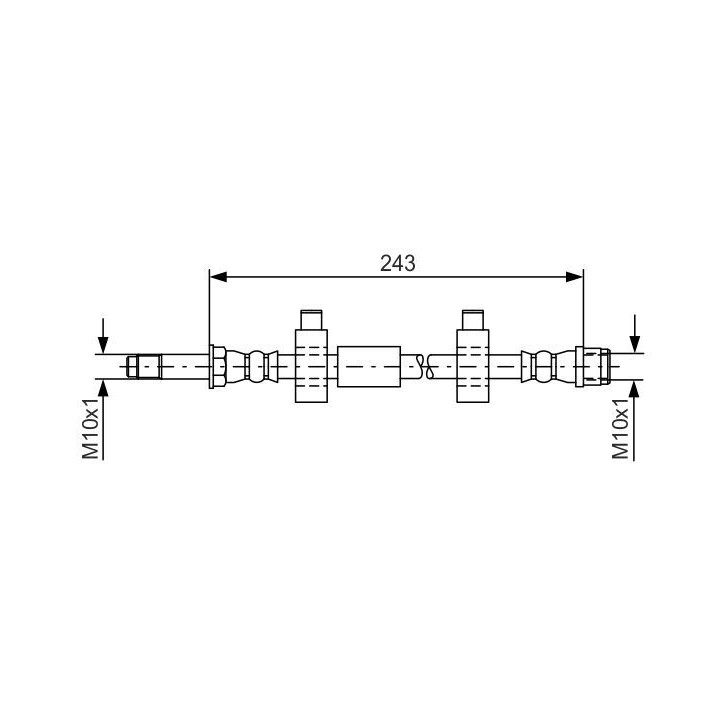 Stabdžių žarnelė BOSCH 1 987 476 320