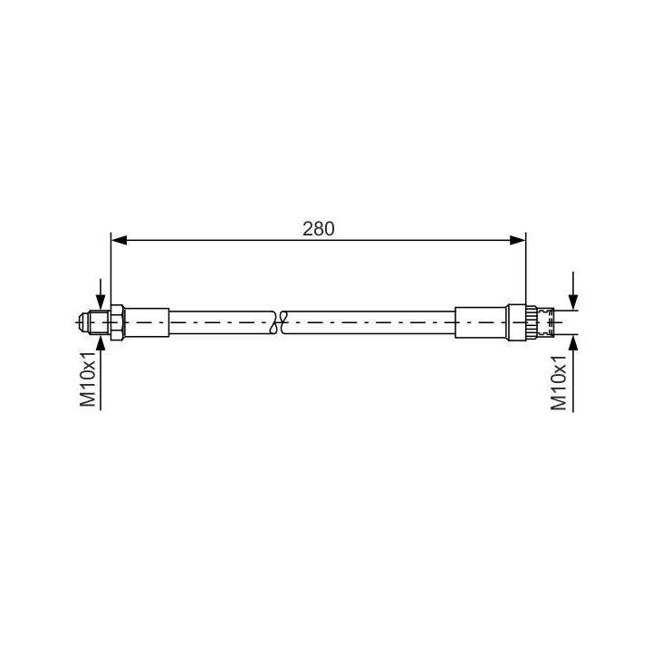 Stabdžių žarnelė BOSCH 1 987 476 424