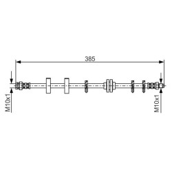 Stabdžių žarnelė BOSCH 1 987 476 438