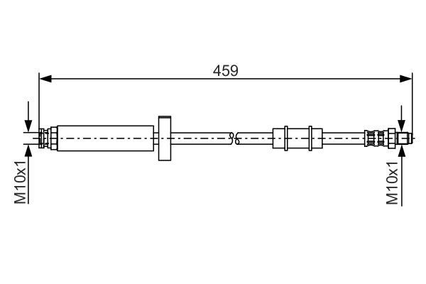 Stabdžių žarnelė BOSCH 1 987 476 462
