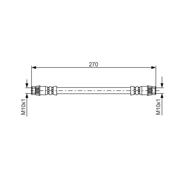 Stabdžių žarnelė BOSCH 1 987 476 493