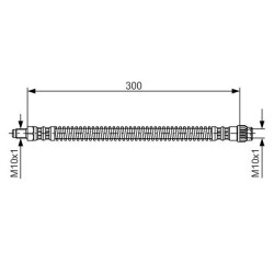 Stabdžių žarnelė BOSCH 1 987 476 679