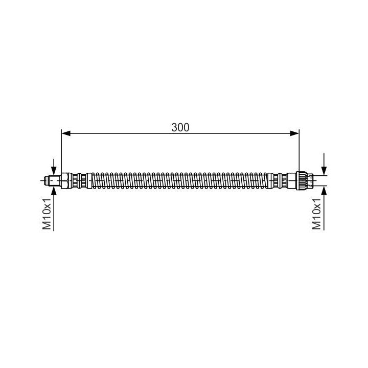 Stabdžių žarnelė BOSCH 1 987 476 679
