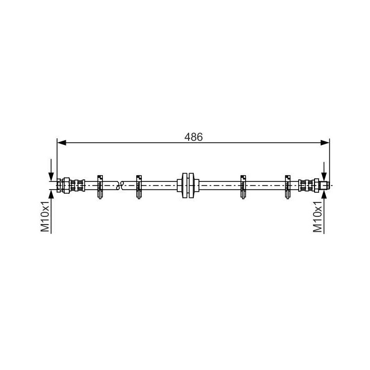 Stabdžių žarnelė BOSCH 1 987 476 759