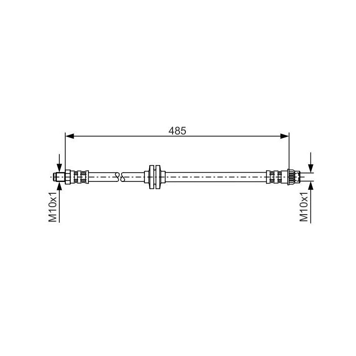 Stabdžių žarnelė BOSCH 1 987 476 827
