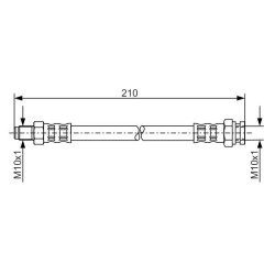 Stabdžių žarnelė BOSCH 1 987 476 877
