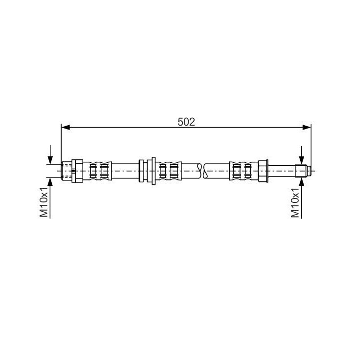 Stabdžių žarnelė BOSCH 1 987 476 971