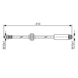 Stabdžių žarnelė BOSCH 1 987 481 022