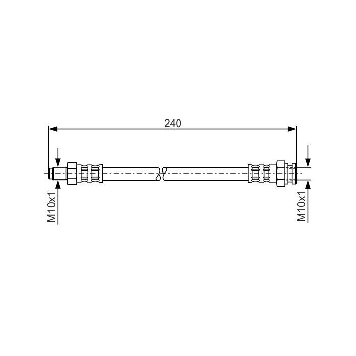 Stabdžių žarnelė BOSCH 1 987 481 220