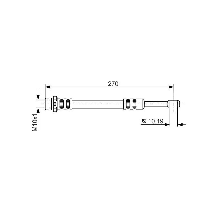 Stabdžių žarnelė BOSCH 1 987 481 300
