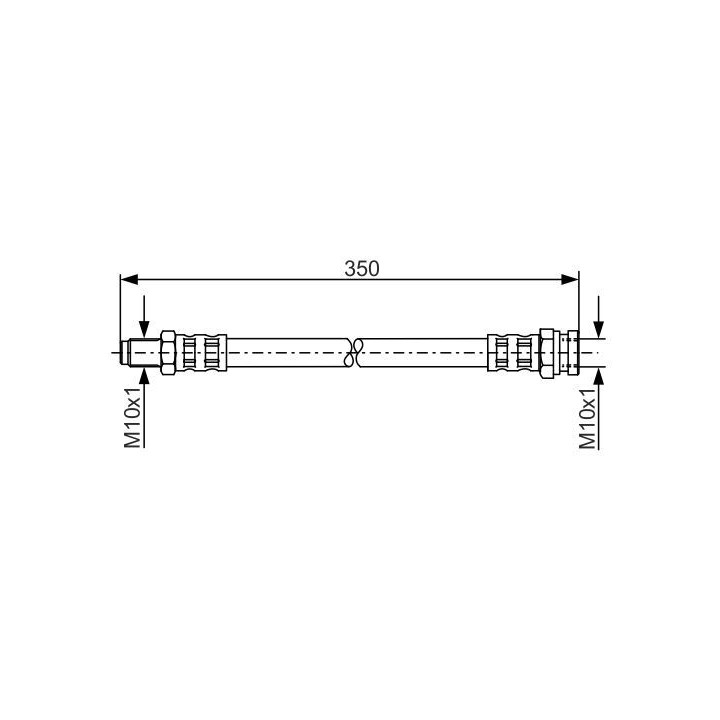 Stabdžių žarnelė BOSCH 1 987 481 311