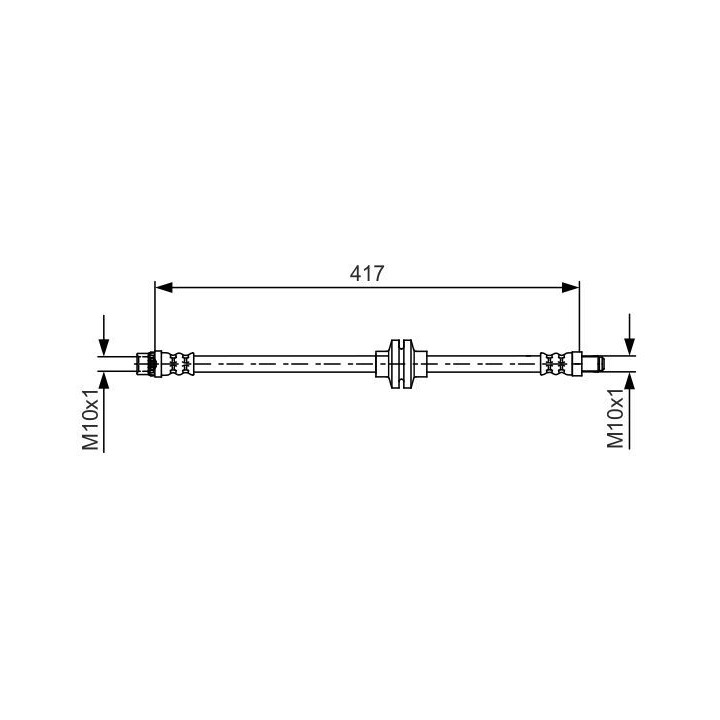 Stabdžių žarnelė BOSCH 1 987 481 626