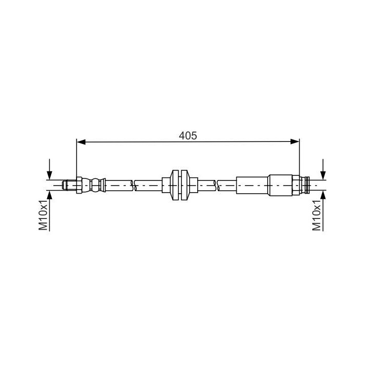 Stabdžių žarnelė BOSCH 1 987 481 671