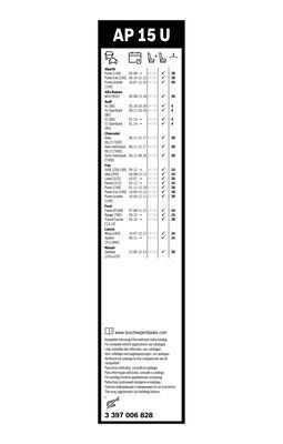 Valytuvai BOSCH 3 397 006 828