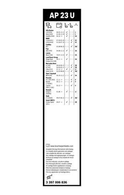 Valytuvai BOSCH 3 397 006 836