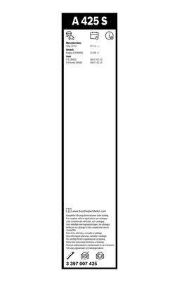 Valytuvai BOSCH 3 397 007 425