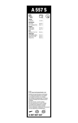 Valytuvai BOSCH 3 397 007 557