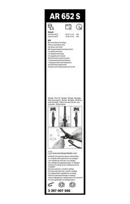 Valytuvai BOSCH 3 397 007 566