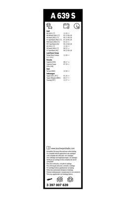 Valytuvai BOSCH 3 397 007 639