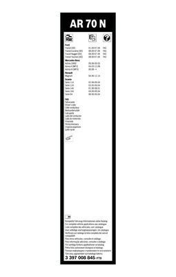 Valytuvai BOSCH 3 397 008 845