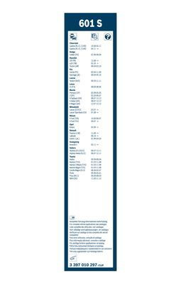 Valytuvai BOSCH 3 397 010 297