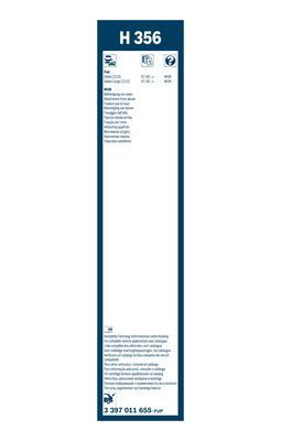 Valytuvai BOSCH 3 397 011 655