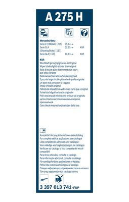 Valytuvai BOSCH 3 397 013 741