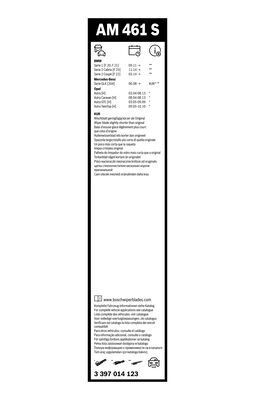 Valytuvai BOSCH 3 397 014 123