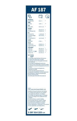 Valytuvai BOSCH 3 397 014 223