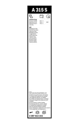 Valytuvai BOSCH 3 397 014 315