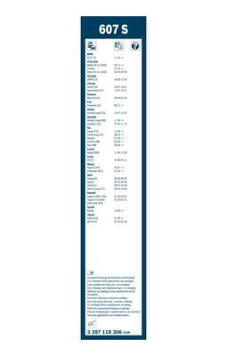 Valytuvai BOSCH 3 397 118 306