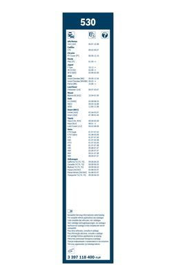 Valytuvai BOSCH 3 397 118 400