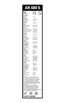 Valytuvai BOSCH 3 397 118 900