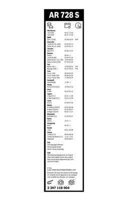 Valytuvai BOSCH 3 397 118 904