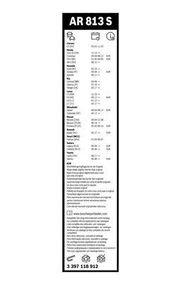 Valytuvai BOSCH 3 397 118 912