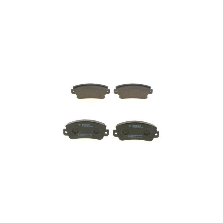 Stabdžių trinkelių rinkinys, diskinis stabdys BOSCH 0 986 424 098