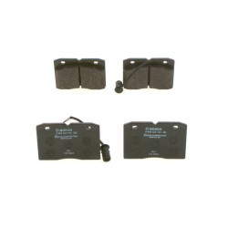 Stabdžių trinkelių rinkinys, diskinis stabdys BOSCH 0 986 424 144