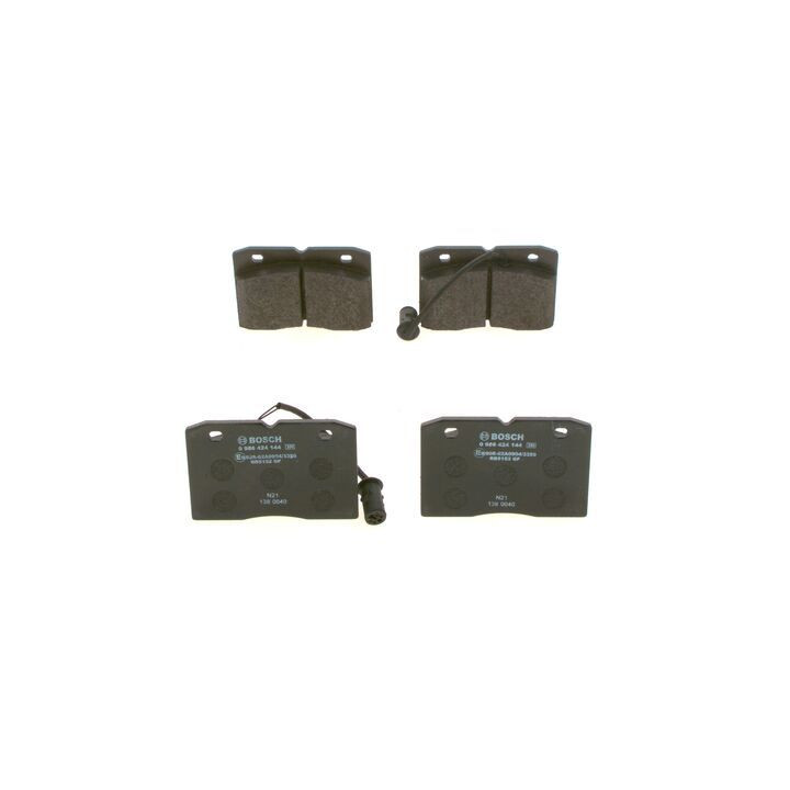 Stabdžių trinkelių rinkinys, diskinis stabdys BOSCH 0 986 424 144