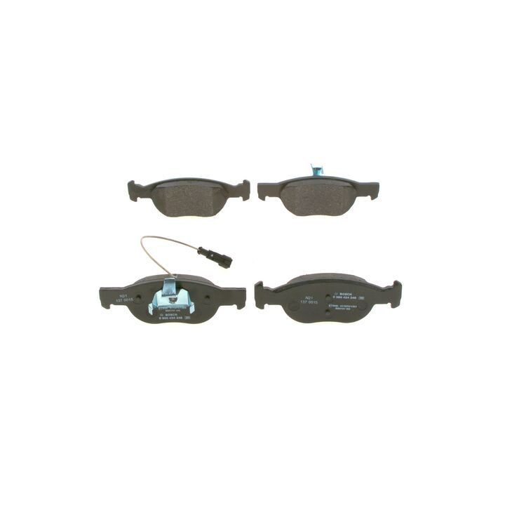 Stabdžių trinkelių rinkinys, diskinis stabdys BOSCH 0 986 424 246