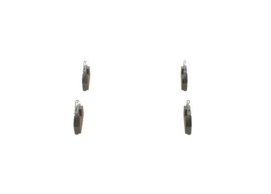 Stabdžių trinkelių rinkinys, diskinis stabdys BOSCH 0 986 424 275