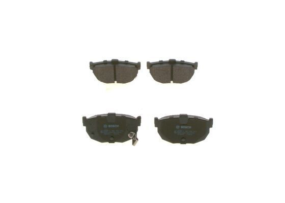 Stabdžių trinkelių rinkinys, diskinis stabdys BOSCH 0 986 424 418